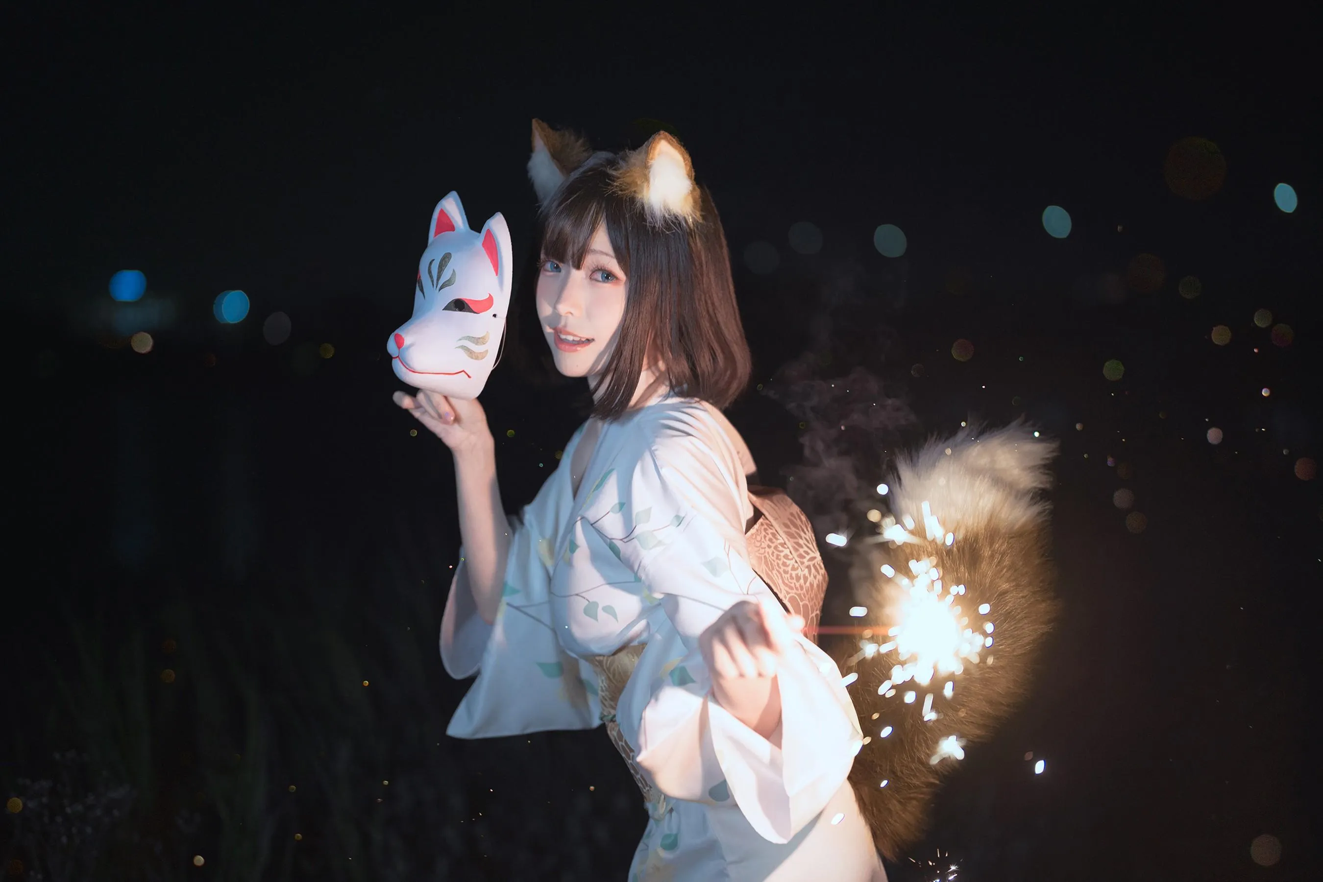 ElyEE子 – NO.115 2023.July C-Dongitsune ~Yukata 浴衣狐 [27P]插图